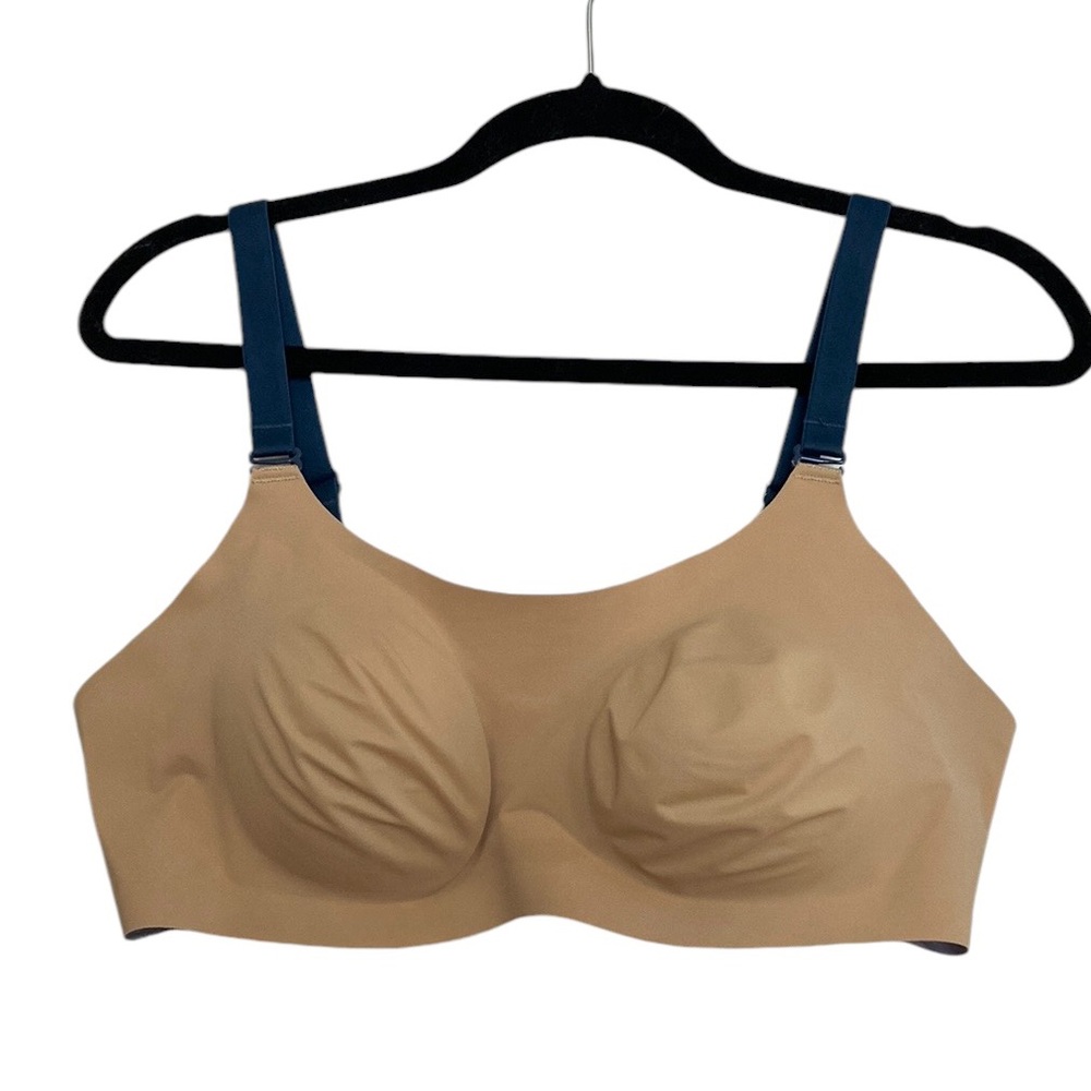 Knix Evolution Bra 5 38C 40C 38D Beige Gray Wireless Padded T Shirt Everyday